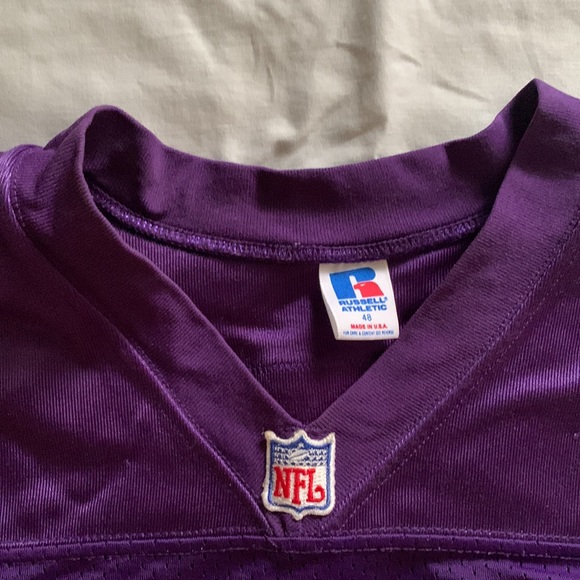 Minnesota Vikings vintage John Randle jersey russell athletic size 48 football - Picture 11 of 13